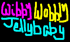 WIBBLY WOBBLY JELLYBABY BITMAP